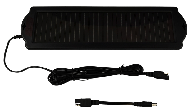 Solar Panel w/Power Adapter Cable and Mounting Kit